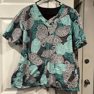 Womens scrub top